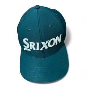 NWT Srixon Structured Collection Golf Hat Cap Strapback Adjustable Green